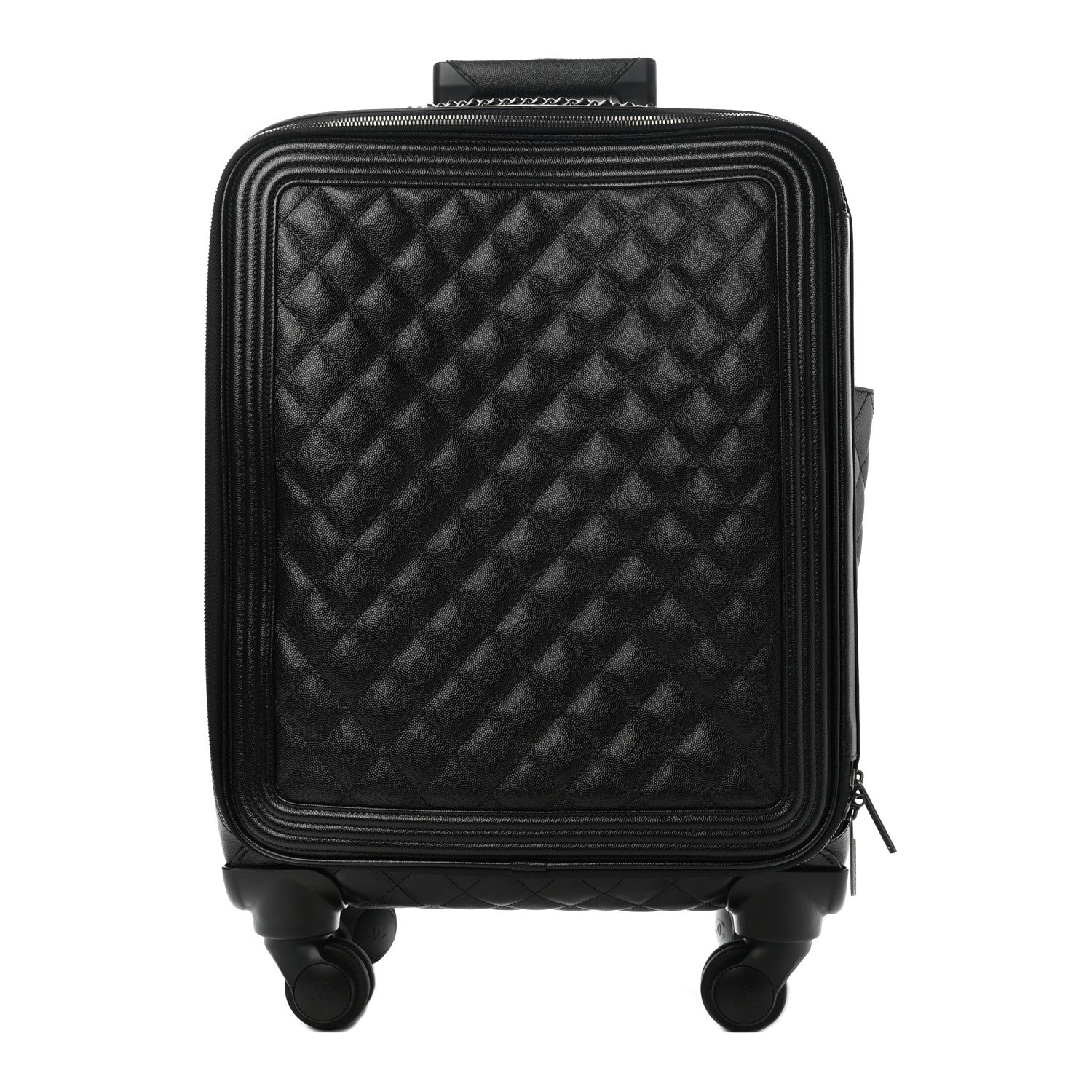 Chanel Calfskin Quilted Coco Case Trolley Black 1 of 9