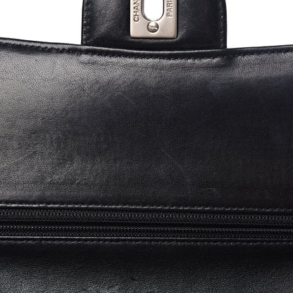 Chanel Patent Quilted Medium Double Flap Black 8 of 17