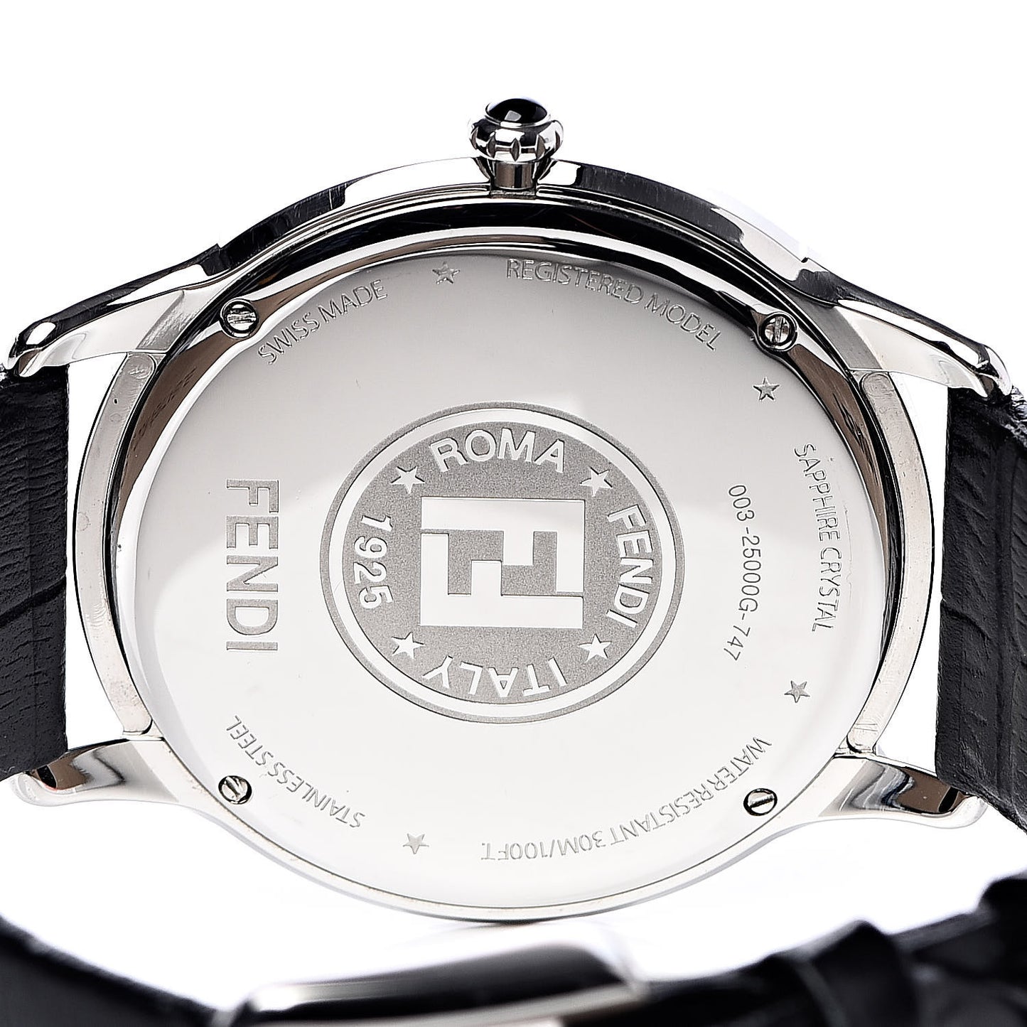 Stainless Steel Alligator 40mm Classico Quartz Watch