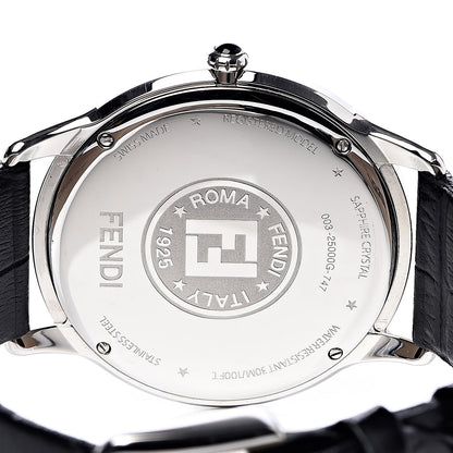 Fendi Stainless Steel Alligator 40mm Classico Quartz Watch 5 of 9