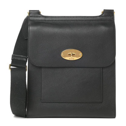 Mulberry Natural Grain Calfskin Antony Messenger Crossbody Black 1 of 13