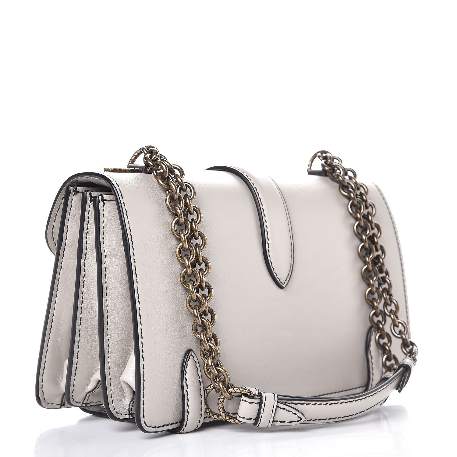 Bottega Veneta French Calf City Knot Bag Cement 3 of 8