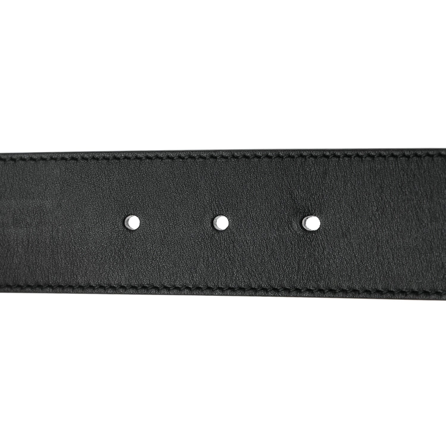 Gucci Moon Calfskin Scales Double G 40mm Belt 85 34 Black 4 of 5