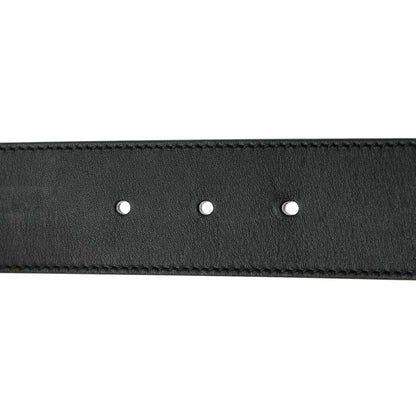 Gucci Moon Calfskin Scales Double G 40mm Belt 85 34 Black 4 of 5