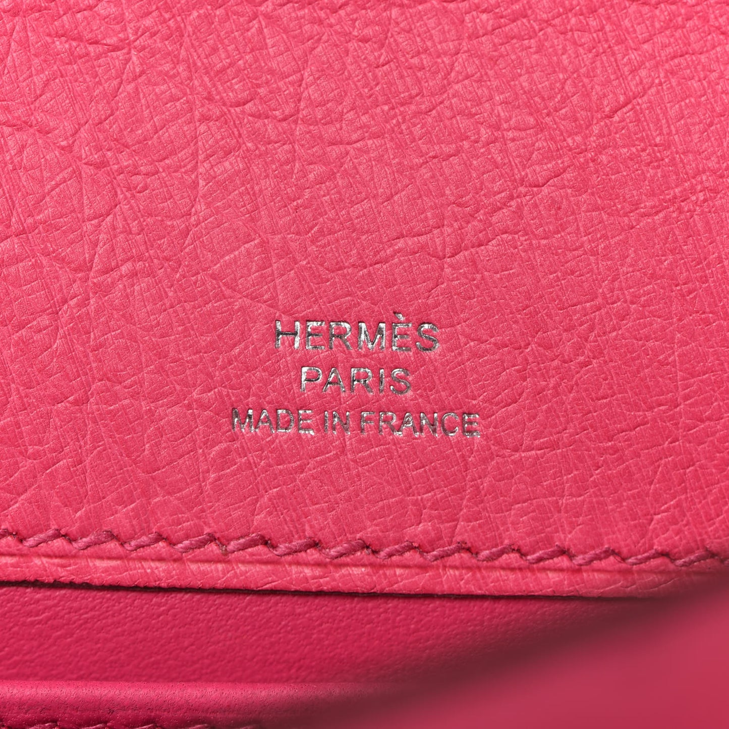 Ostrich Kelly Pochette Clutch Rose Tyrien