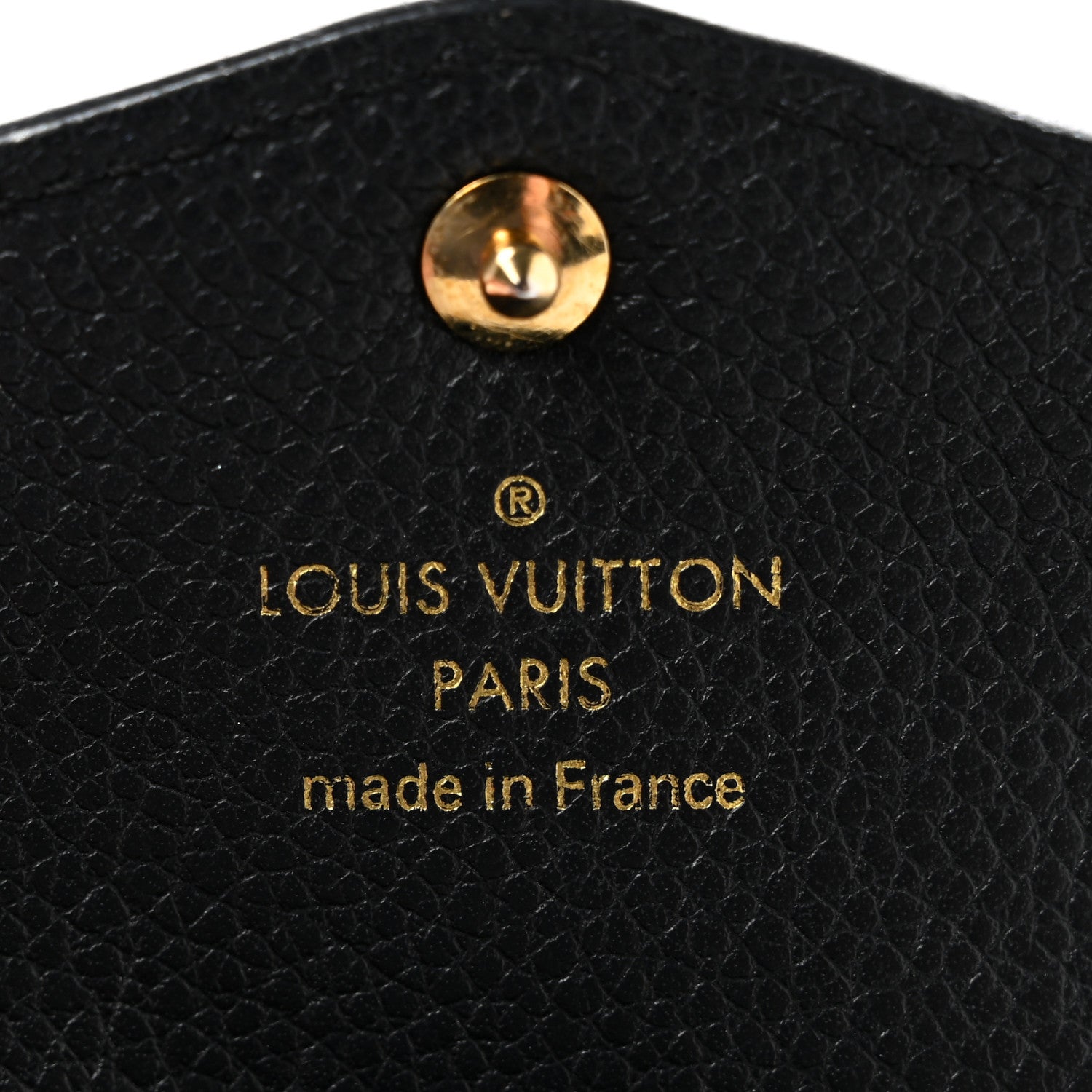 Louis Vuitton Empreinte Key Pouch Black 6 of 9