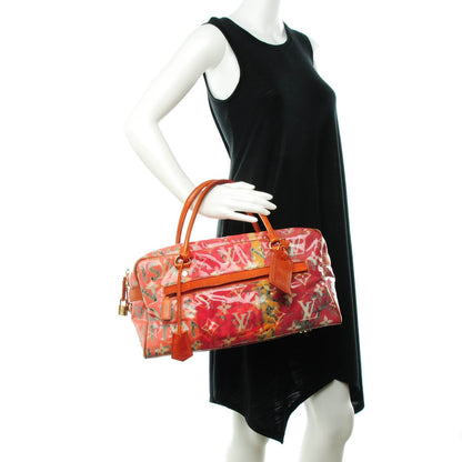 Louis Vuitton Monogram Pulp Defile Weekender PM Rose 2 of 10
