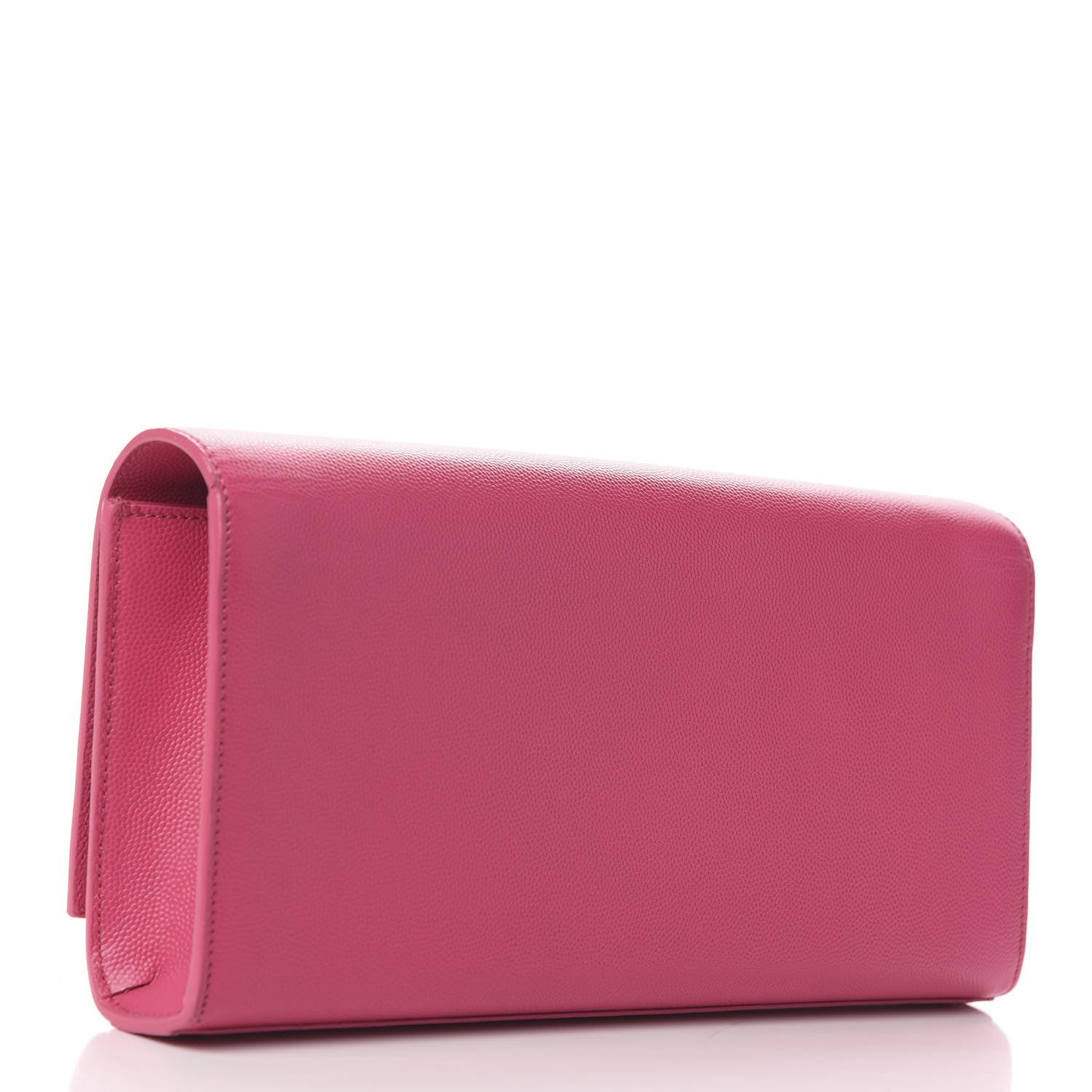 Saint Laurent Grain De Poudre Classic Monogram Cassandre Clutch Lipstick Fuchsia 3 of 7