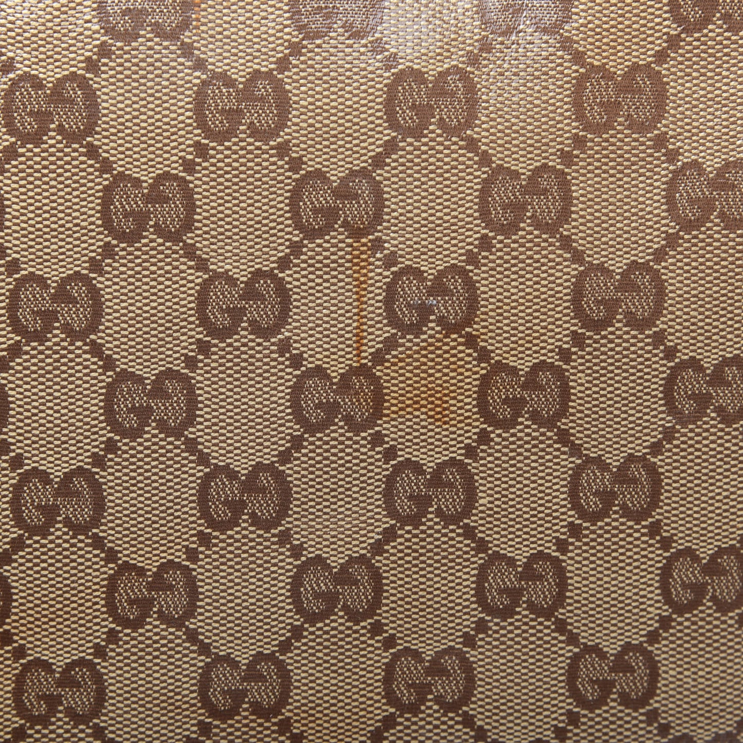 Crystal Monogram Joy Tote Dark Brown