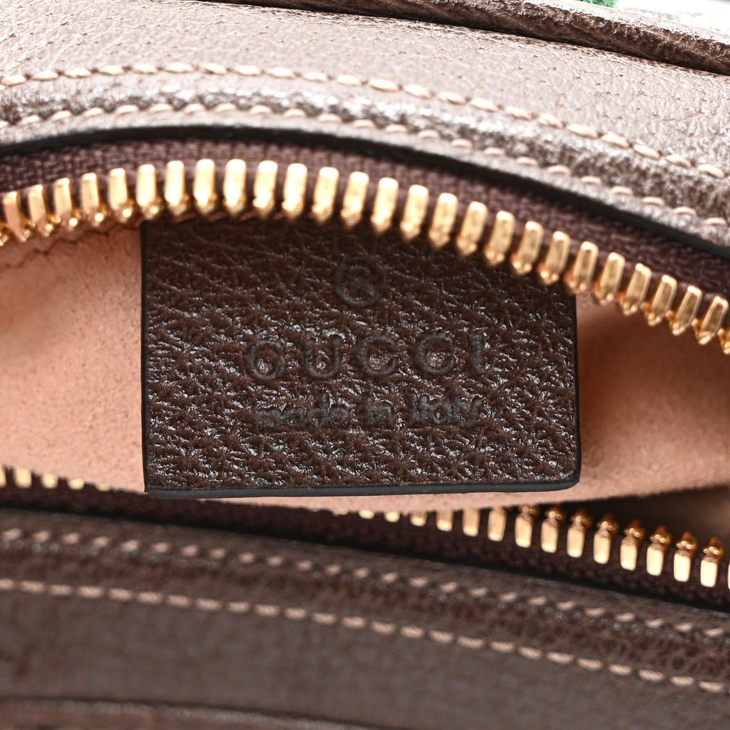 GG Supreme Monogram Web Small Ophidia Belt Bag 75 30 Dark Brown