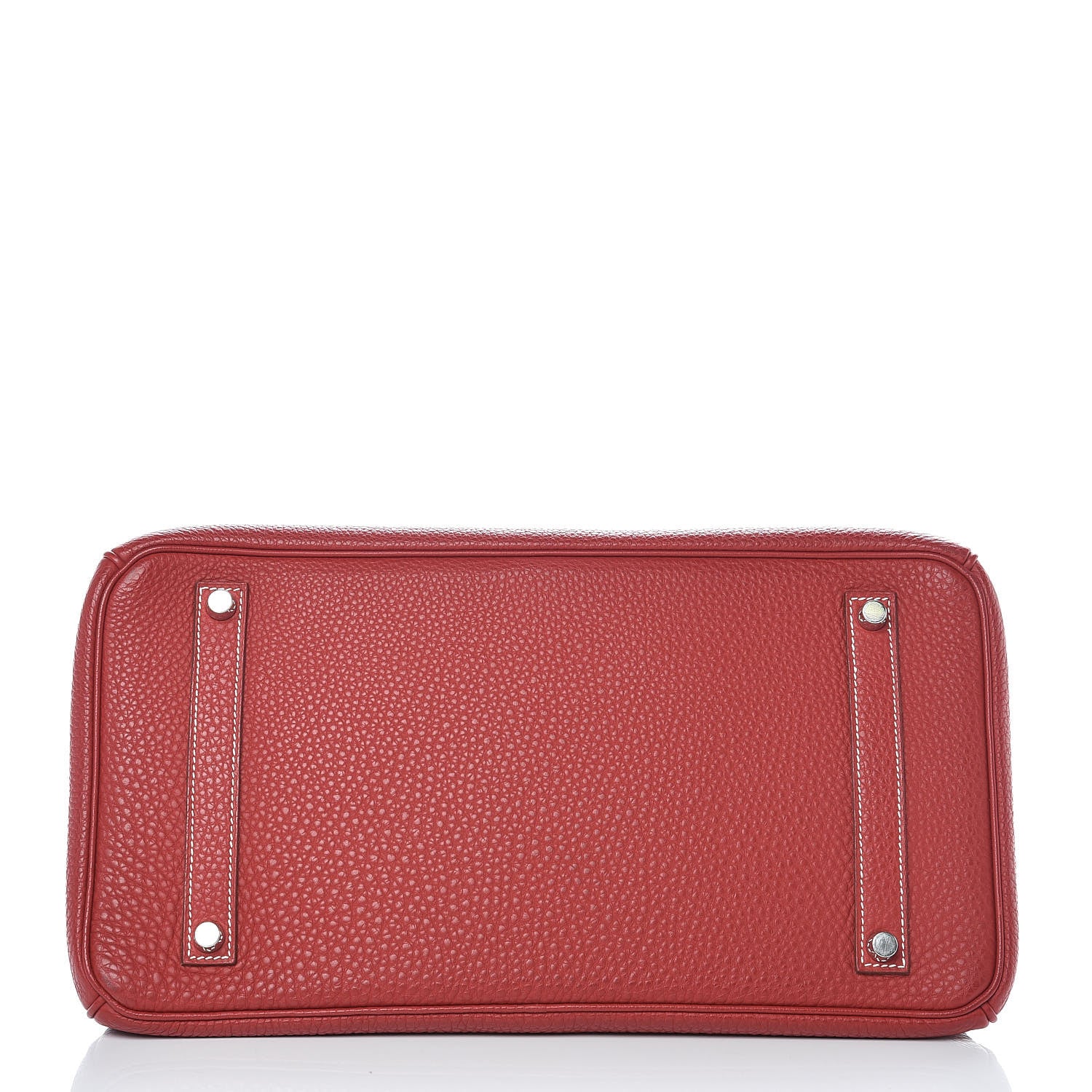 Hermes Togo Horseshoe Birkin 35 Rouge Garance 7 of 42