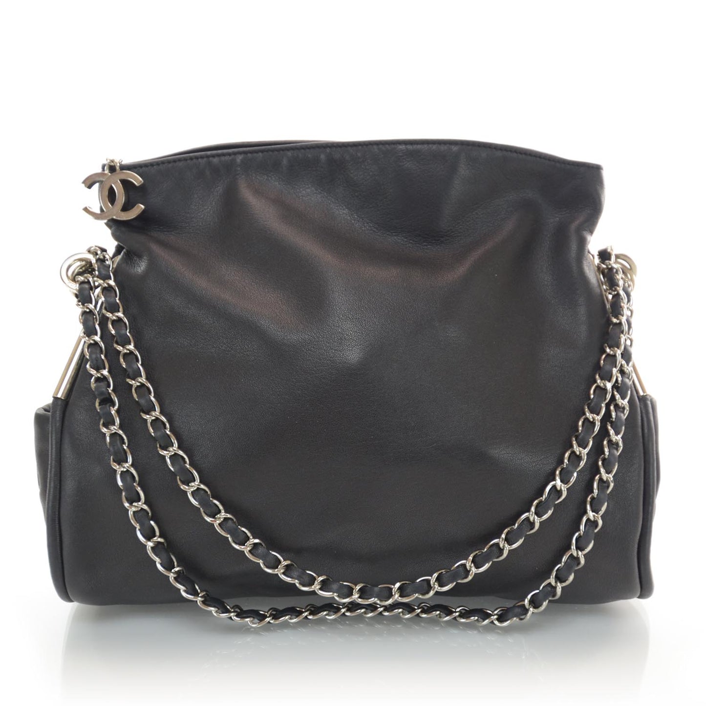 Lambskin Ultimate Soft Tote Black