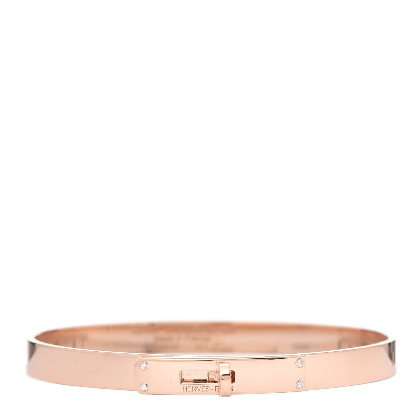 18K Rose Gold Diamond PM Kelly Bracelet SH