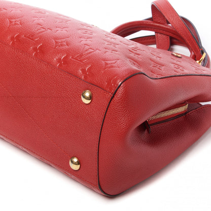 Louis Vuitton Empreinte Montaigne MM Cherry 4 of 7