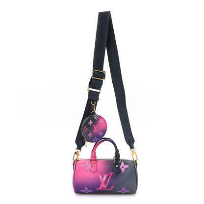 Louis Vuitton Monogram Giant Spring In The City Papillon BB Midnight Fuchsia 1 of 9