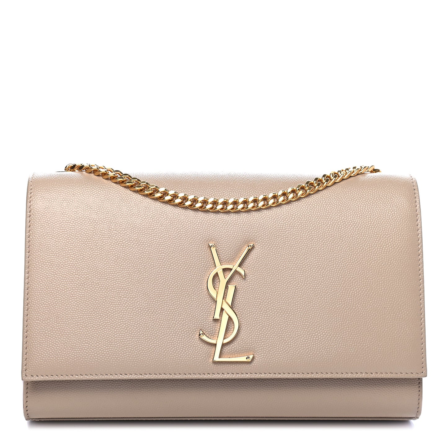 Grain De Poudre Medium Monogram Kate Satchel Nude Powder