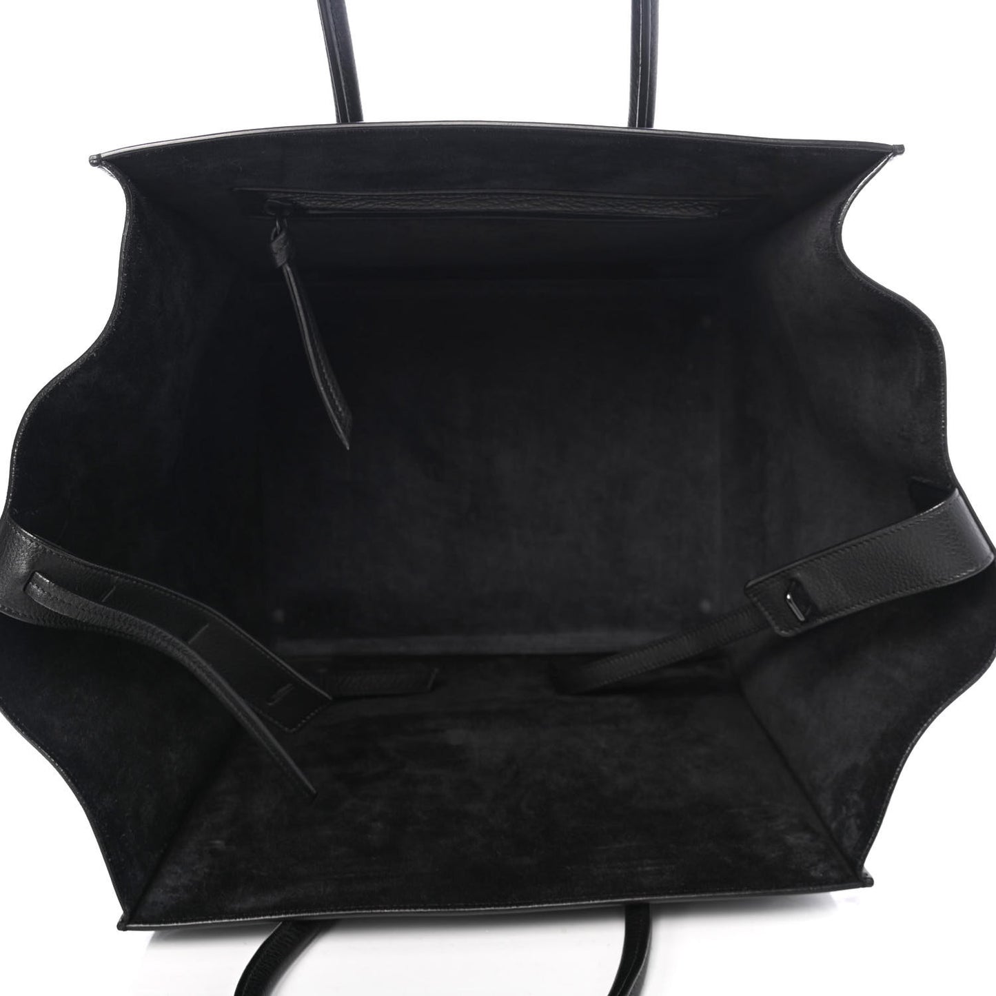 Supple Calfskin Medium Phantom Luggage Black