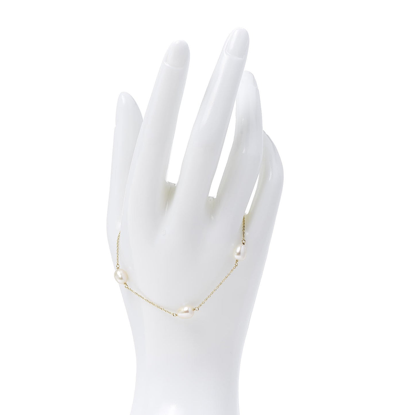 18K Yellow Gold Pearl 6-6.5mm Elsa Peretti Pearls By The Yard Bracelet