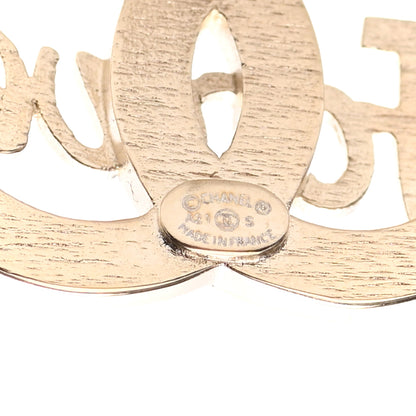 Chanel Crystal CC Forever Earrings Gold 4 of 4