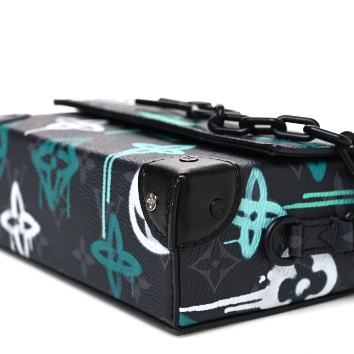 Monogram Eclipse Steamer Wearable Wallet Graffiti Multicolor