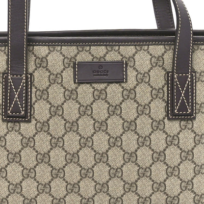 Gucci GG Supreme Monogram Small Joy Tote Dark Brown 8 of 10