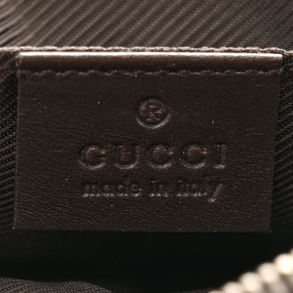 Gucci Monogram Web Small Cosmetic Case Dark Brown 6 of 9