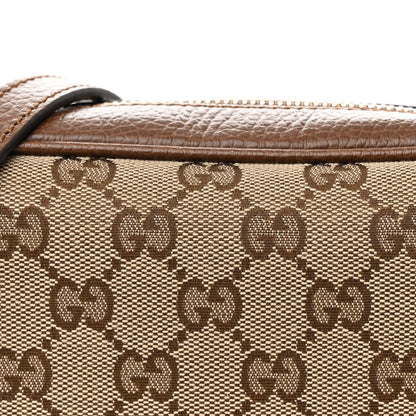 Gucci Monogram Mini Bree Messenger Bag Beige Tabacco 8 of 13