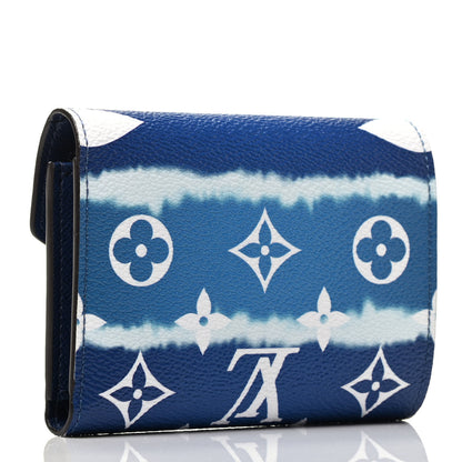 Louis Vuitton Monogram Escale Victorine Wallet Blue 2 of 3