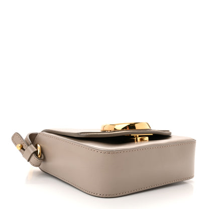 Chloe Shiny Calfskin Suede Mini C Double Carry Motty Grey 4 of 12