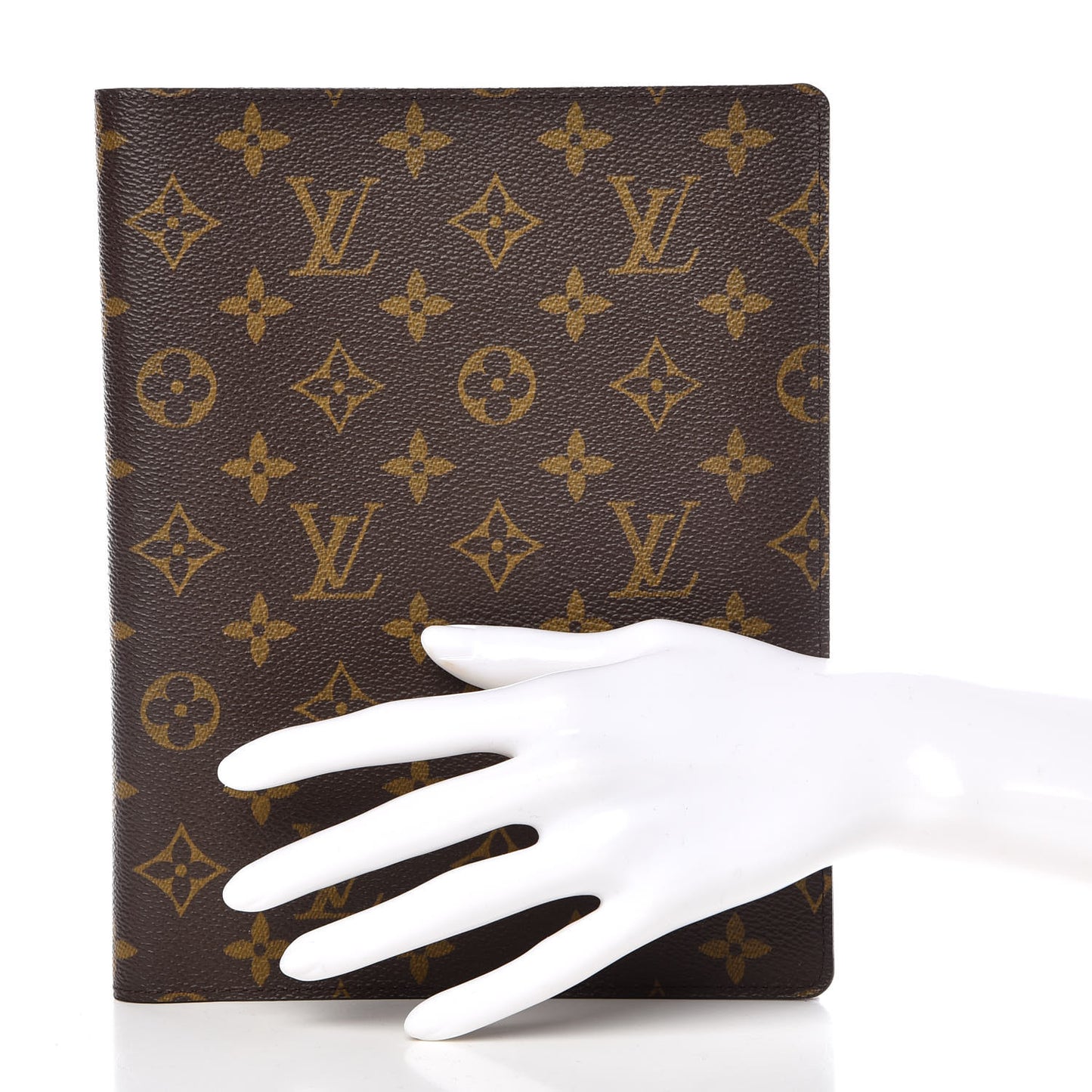 Monogram Desk Agenda Cover