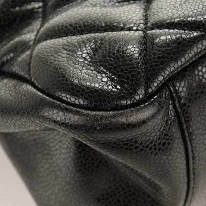 Chanel Caviar Quilted Stretch Spirit Messenger Bag Black 10 of 14