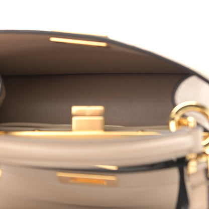 Fendi Shiny Nappa Petite Peekaboo I SEE U Satchel Nuvola 6 of 10