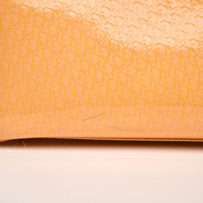 Christian Dior Patent Diorissimo Medium Lady Dior Orange 8 of 10