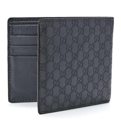 Gucci Guccissima Avel Bi-Fold Wallet Gray 3 of 14