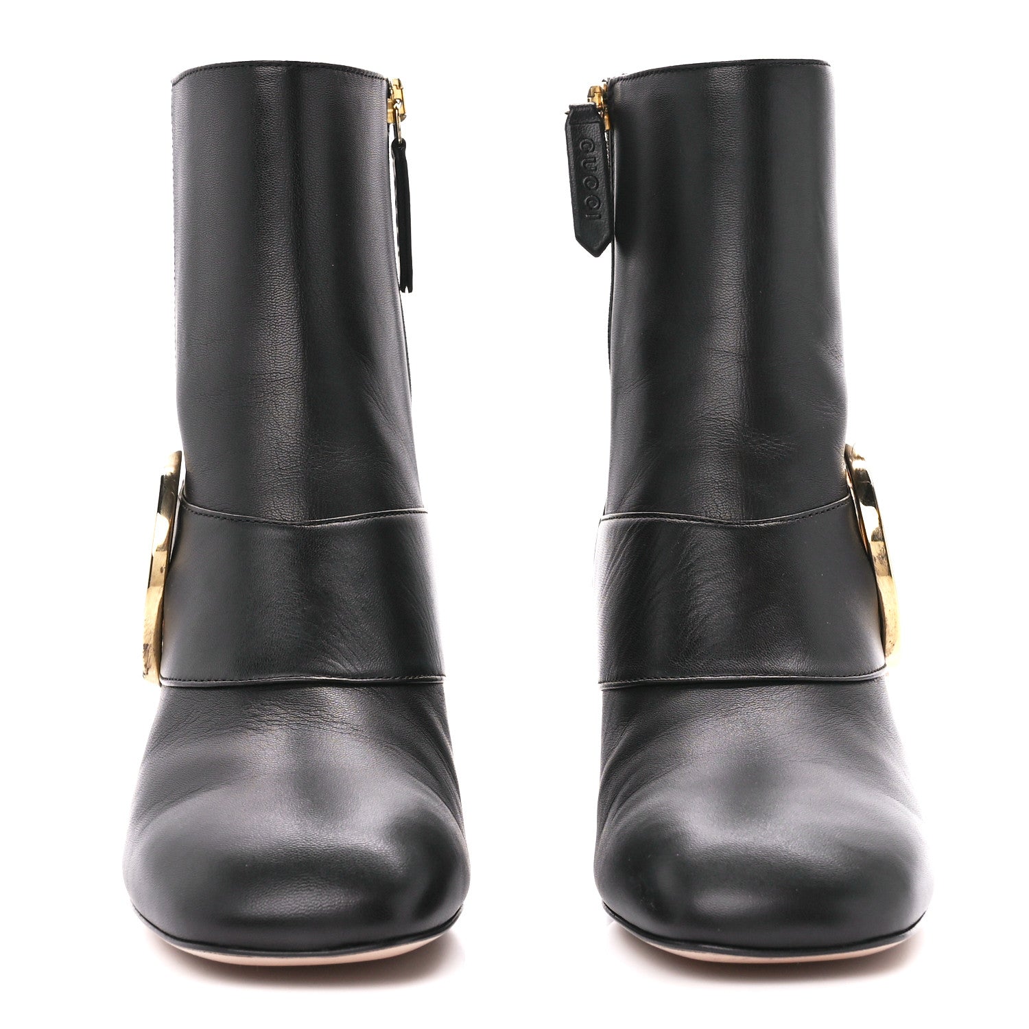 Gucci Malaga Kid GG Blondie 55mm Ankle Boots 36.5 Black 2 of 10