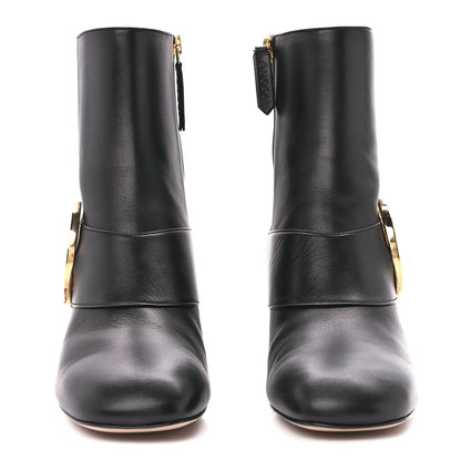 Gucci Malaga Kid GG Blondie 55mm Ankle Boots 36.5 Black 2 of 10