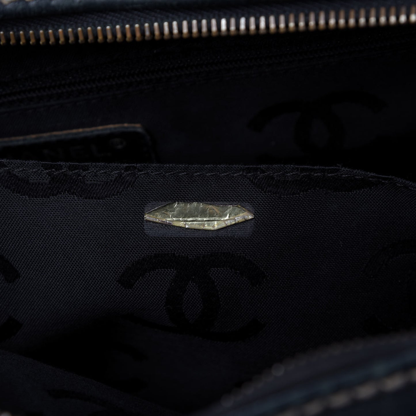 Calfskin Wild Stitch Top Handle Bag Black