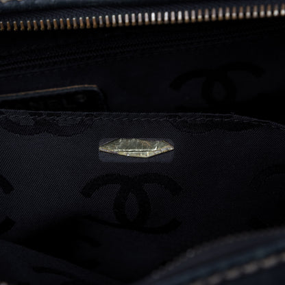 Chanel Calfskin Wild Stitch Top Handle Bag Black 9 of 11