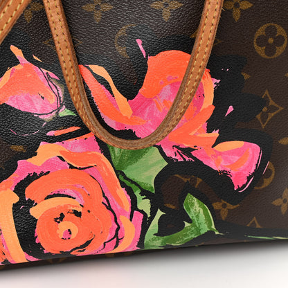 Louis Vuitton Monogram Roses Neverfull MM 13 of 14
