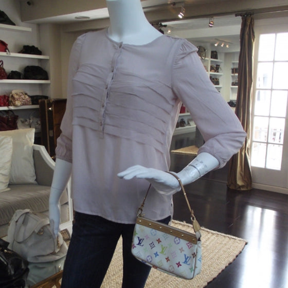 Louis Vuitton Monogram Multicolor Pochette Accessories White 2 of 9
