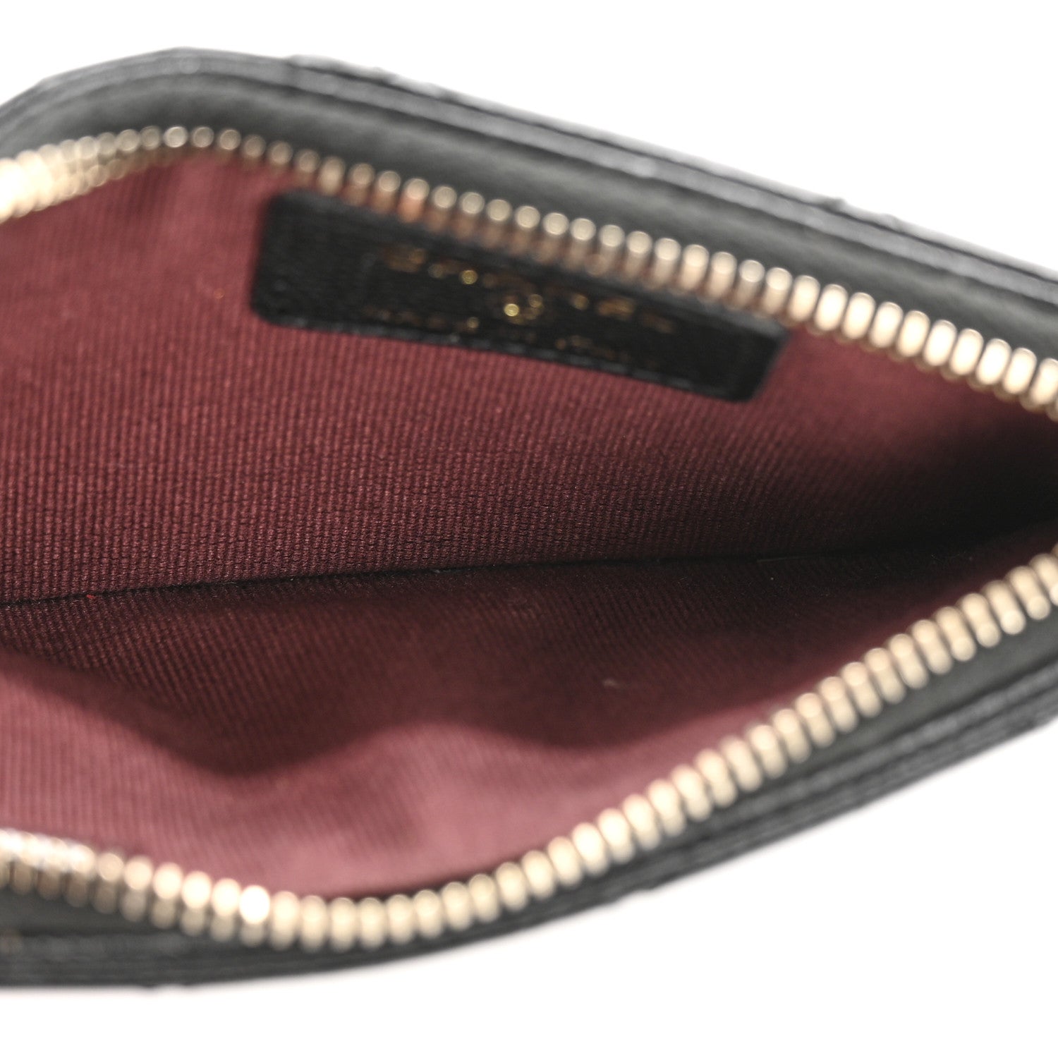 Chanel Caviar Quilted Flap Zip Card Holder Black 5 of 9