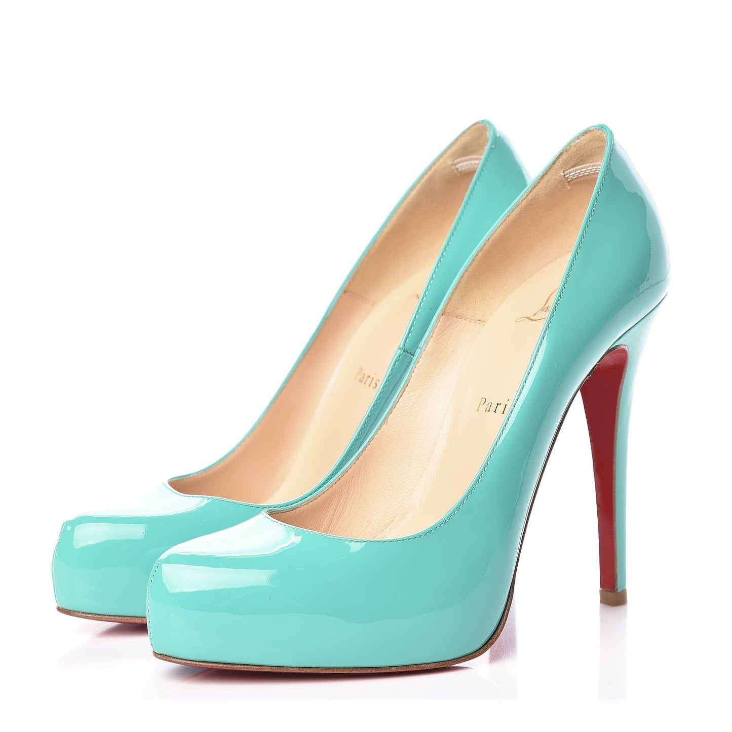 Patent Rolando 120 Pumps 38 Turquoise