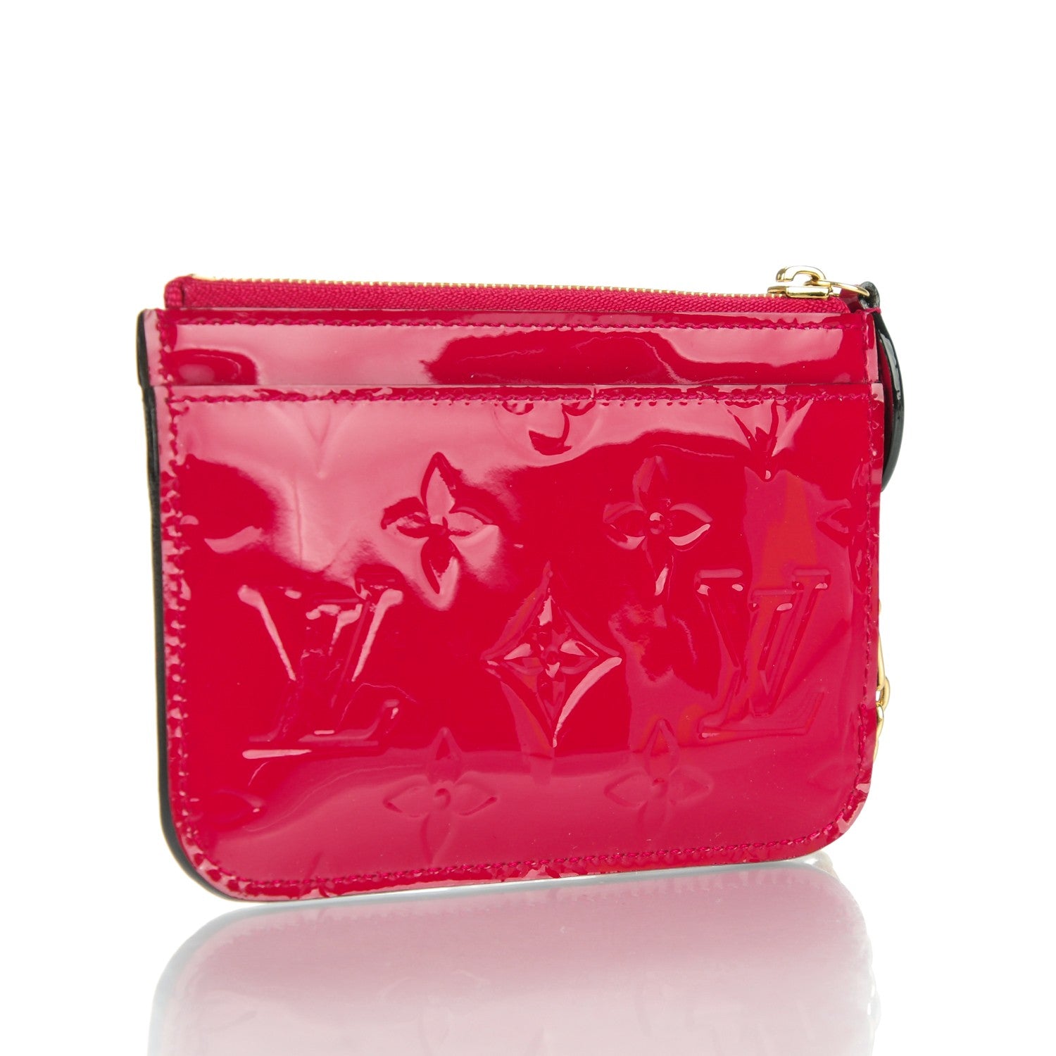 Louis Vuitton Vernis Key Pouch Rose Indien 3 of 9