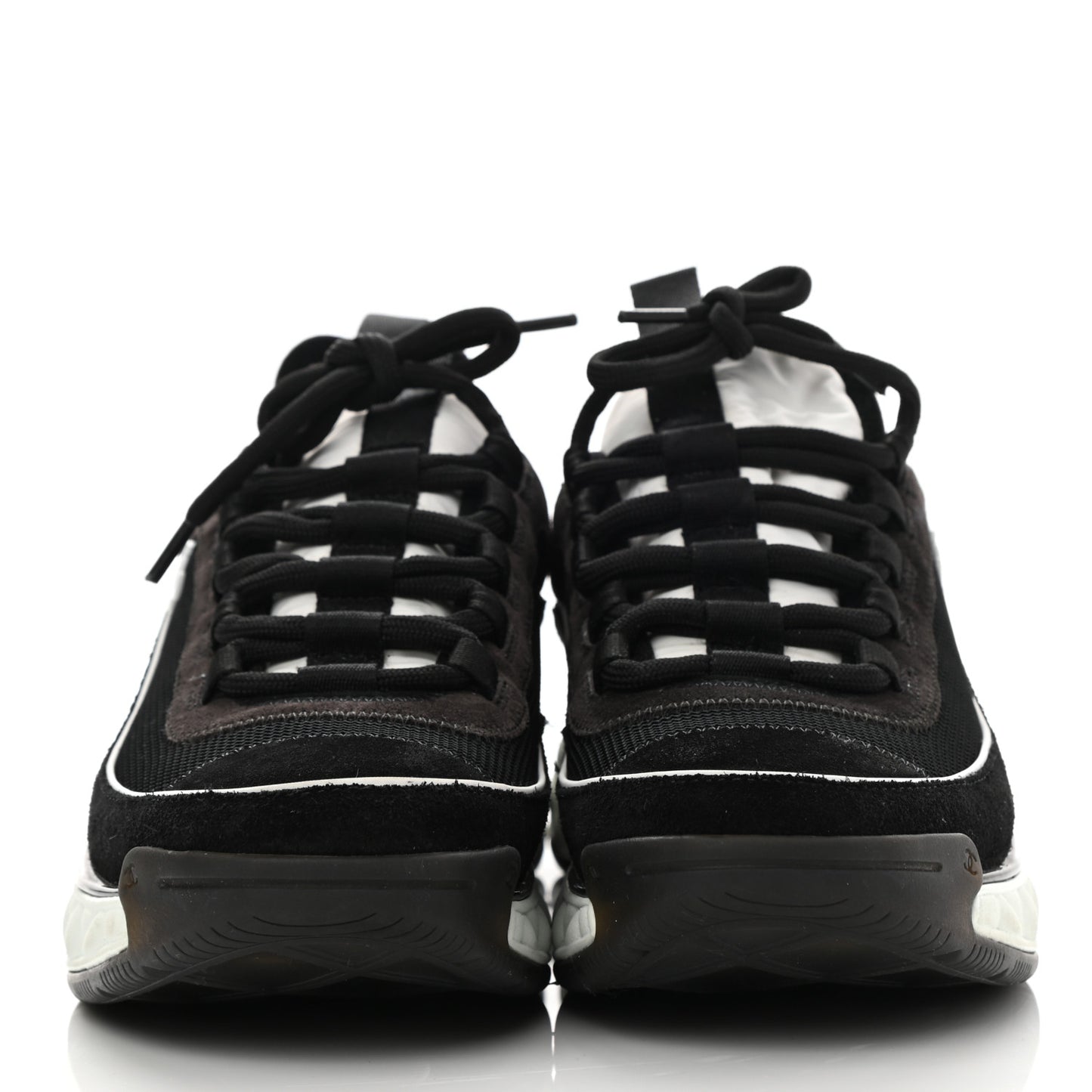 Fabric Suede CC Sneakers 38 Black Dark Grey