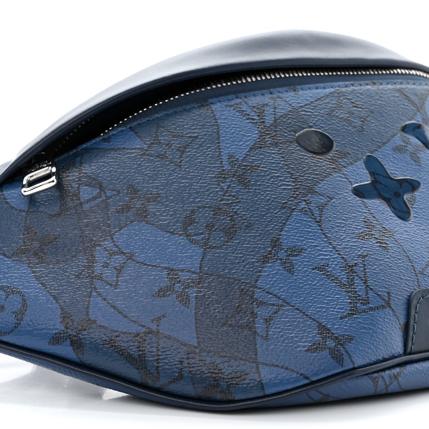 Louis Vuitton Monogram Aquagarden Discovery Bumbag Abyss Blue 8 of 9