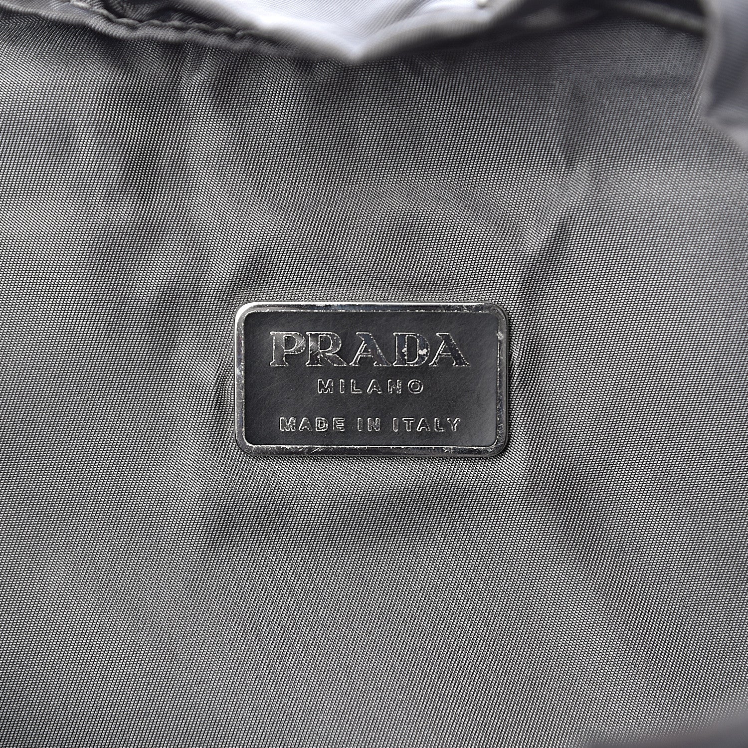 Prada Tessuto Nylon Montagna Small Single Buckle Backpack Ardesia 6 of 10