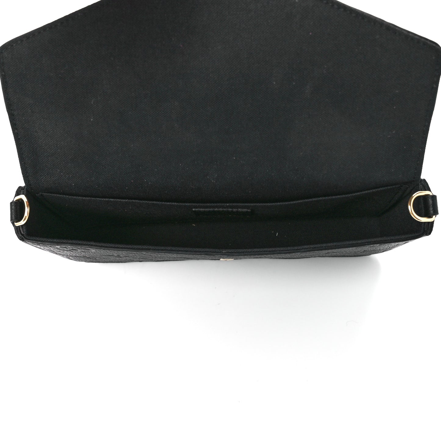 Empreinte Pochette Felicie Chain Wallet Black