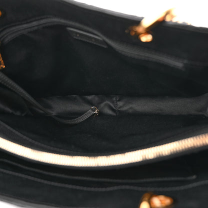 Chanel Caviar Quilted Grand Shopping Tote GST Black 5 of 11
