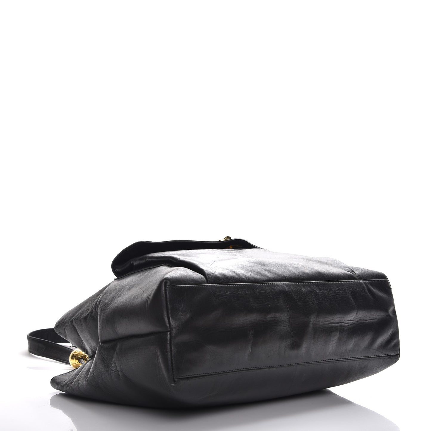 Lambskin Shoulder Bag Black