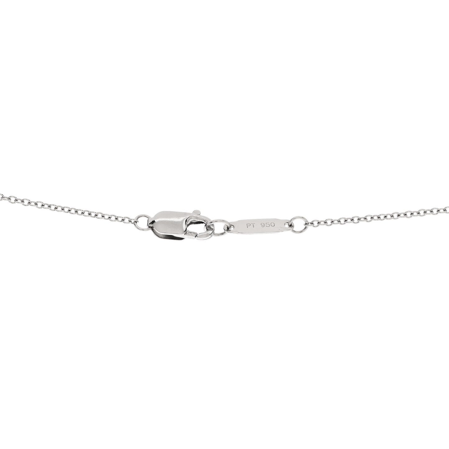 Platinum Diamond Enchant Garden Rose Cut Flower Pendant Necklace